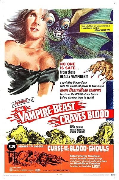 The Blood Beast Terror (1968) afişi The Blood Beast Terror (1968) afişi