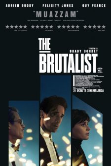 The Brutalist (2024) afişi