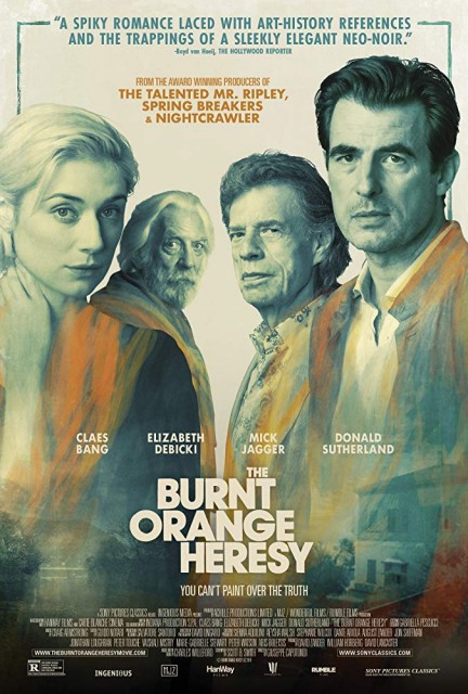 The Burnt Orange Heresy (2019) afişi The Burnt Orange Heresy (2019) afişi