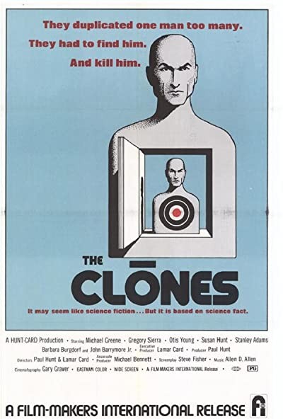 The Clones (1973) afişi The Clones (1973) afişi