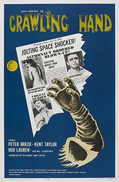 The Crawling Hand (1963) afişi The Crawling Hand (1963) afişi