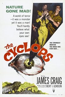 The Cyclops (1957) afişi