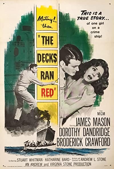 The Decks Ran Red (1958) afişi The Decks Ran Red (1958) afişi