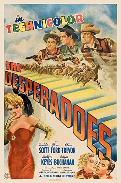 The Desperadoes (1943) afişi The Desperadoes (1943) afişi
