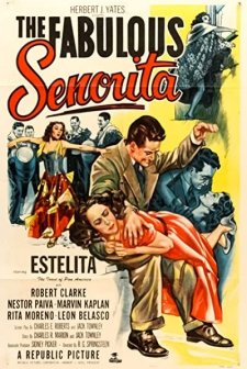 The Fabulous Senorita (1952) afişi