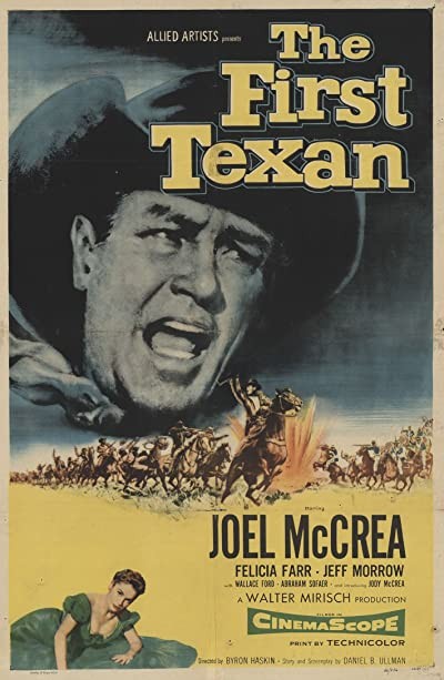 The First Texan (1956) afişi The First Texan (1956) afişi