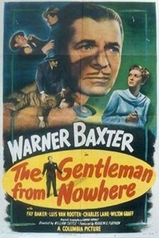 The Gentleman From Nowhere (1948) afişi
