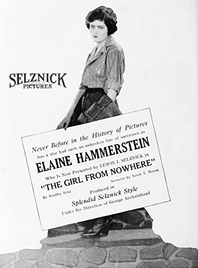The Girl from Nowhere (1921) afişi The Girl from Nowhere (1921) afişi