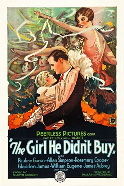 The Girl He Didn't Buy (1928) afişi The Girl He Didn't Buy (1928) afişi