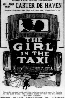 The Girl In The Taxi (1921) afişi
