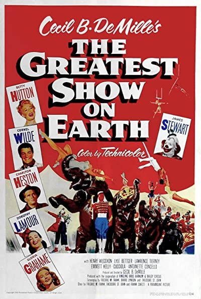 The Greatest Show On Earth (1952) afişi The Greatest Show On Earth (1952) afişi