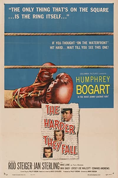 The Harder They Fall (1956) afişi The Harder They Fall (1956) afişi
