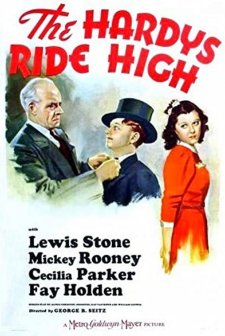 The Hardys Ride High (1939) afişi