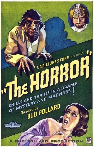 The Horror (1932) afişi The Horror (1932) afişi