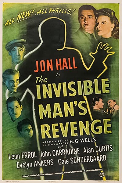 The Invisible Man's Revenge (1944) afişi The Invisible Man's Revenge (1944) afişi