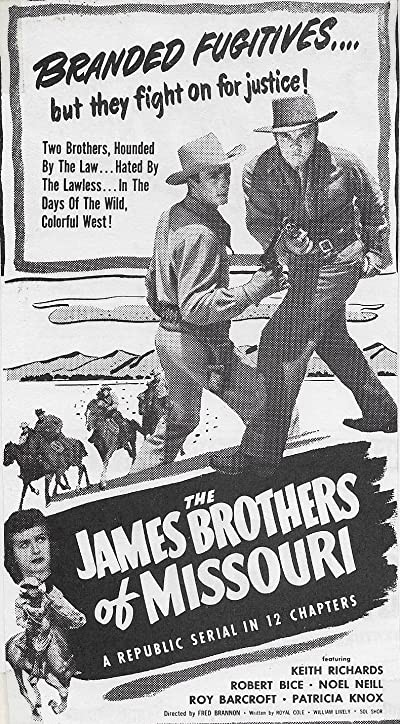 The James Brothers Of Missouri (1949) afişi The James Brothers Of Missouri (1949) afişi