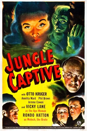 The Jungle Captive (1945) afişi The Jungle Captive (1945) afişi