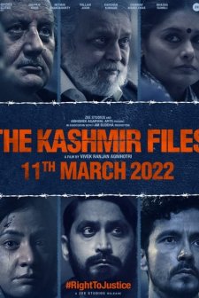 The Kashmir Files (2022) afişi