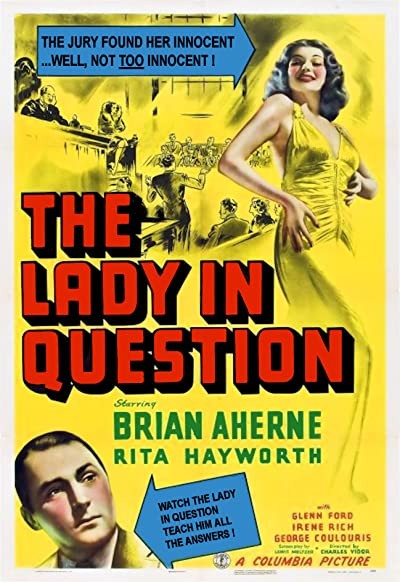 The Lady In Question (1940) afişi