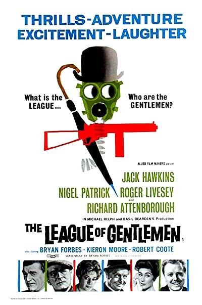 The League Of Gentlemen (1960) afişi The League Of Gentlemen (1960) afişi