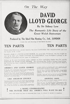 The Life Story Of David Lloyd George (1918) afişi