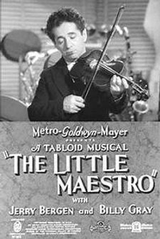 The Little Maestro (1937) afişi
