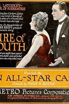 The Lure Of Youth (1921) afişi