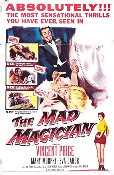 The Mad Magician (1954) afişi The Mad Magician (1954) afişi