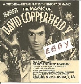 The Magic Of David Copperfield V: The Statue Of Liberty Disappears (1983) afişi The Magic Of David Copperfield V: The Statue Of Liberty Disappears (1983) afişi
