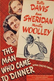 The Man Who Came To Dinner (1942) afişi