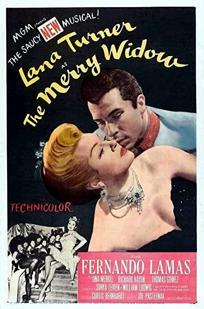 The Merry Widow (1952) afişi The Merry Widow (1952) afişi