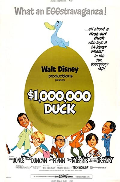 The Million Dollar Duck (1971) afişi The Million Dollar Duck (1971) afişi