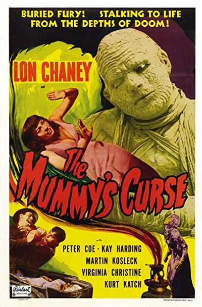 The Mummy's Curse (1944) afişi The Mummy's Curse (1944) afişi