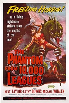 The Phantom From 10,000 Leagues (1955) afişi