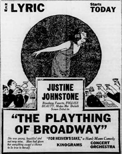 The Plaything Of Broadway (1921) afişi The Plaything Of Broadway (1921) afişi