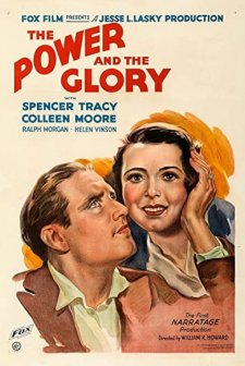 The Power And The Glory (1933) afişi