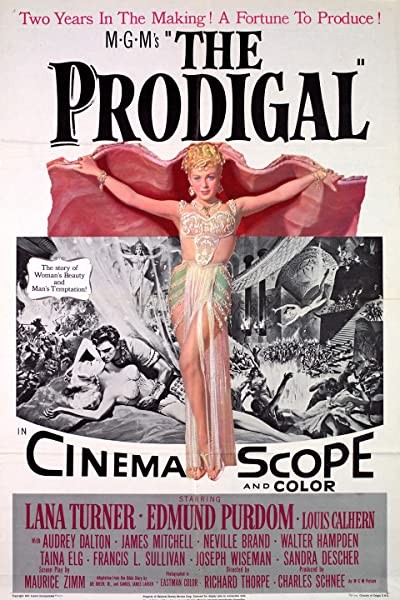 The Prodigal (1955) afişi The Prodigal (1955) afişi
