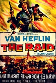 The Raid (1954) afişi