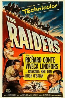 The Raiders (1952) afişi