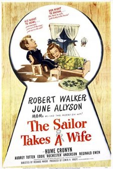 The Sailor Takes A Wife (1945) afişi