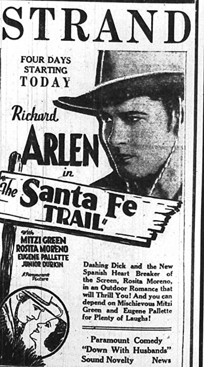 The Santa Fe Trail (1930) afişi The Santa Fe Trail (1930) afişi
