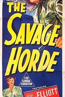 The Savage Horde (1950) afişi