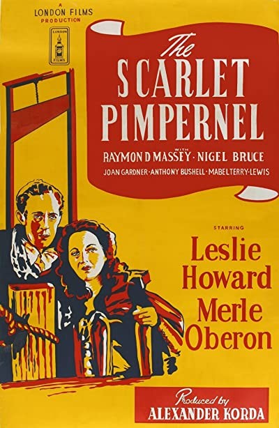 The Scarlet Pimpernel (1934) afişi The Scarlet Pimpernel (1934) afişi