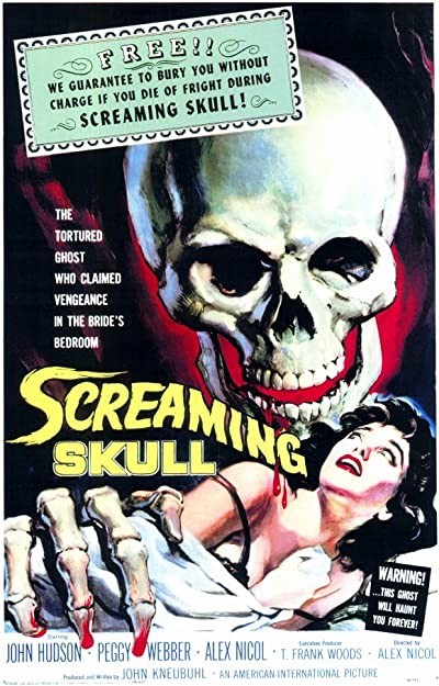 The Screaming Skull (1958) afişi The Screaming Skull (1958) afişi