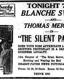 The Silent Partner (1917) afişi