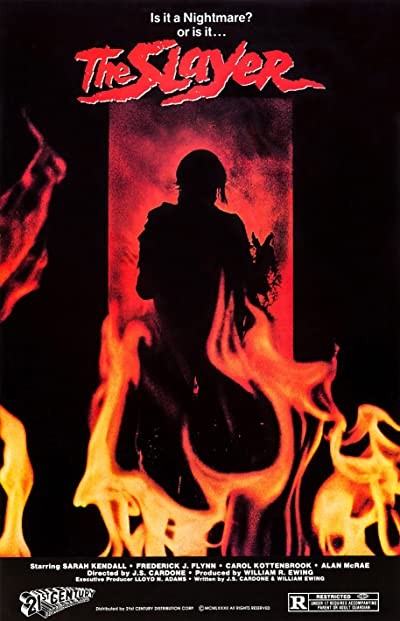 The Slayer (1982) afişi The Slayer (1982) afişi