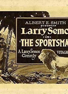 The Sportsman (1921) afişi
