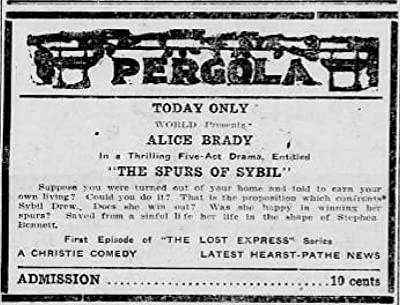 The Spurs Of Sybil (1918) afişi The Spurs Of Sybil (1918) afişi