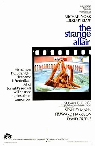 The Strange Affair (1968) afişi The Strange Affair (1968) afişi