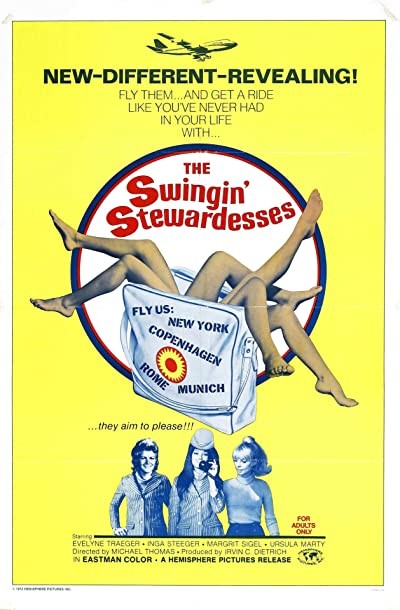 The Swingin’ Stewardesses (1971) afişi The Swingin’ Stewardesses (1971) afişi